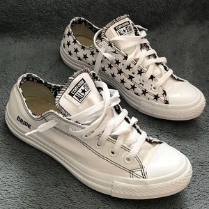 Custom made BRIDE converses